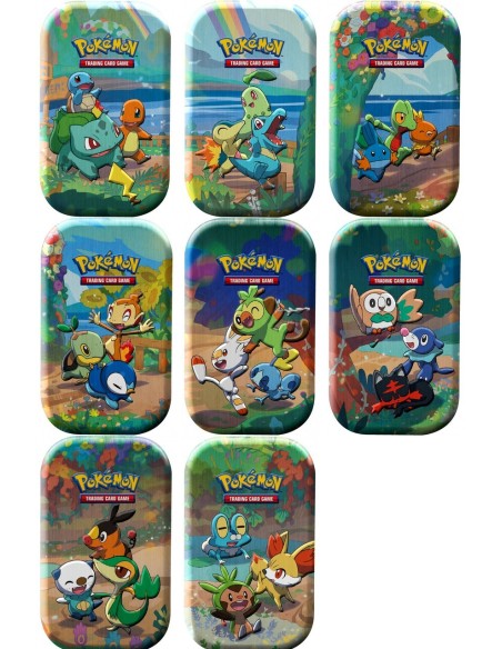 Pokemon Gran Festa Pack 8 mini tin collectible - 25th anniversary EN GAMPK81937 Futurart | Futurartshop.com