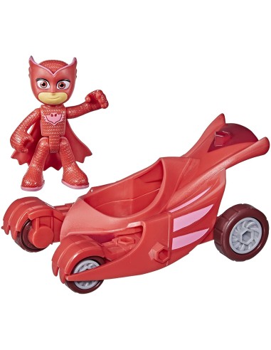 PJ Masks - personaggio Gufetta con la Gufomobile HUNF2099/F2129 Hasbro | Futurartshop.com