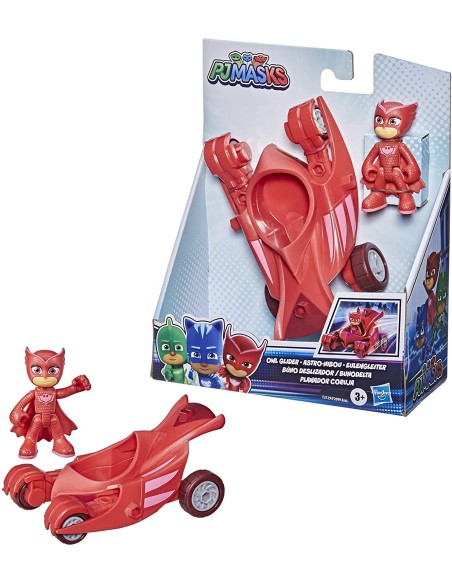 PJ Masks-Owl character with the Gufomobile HUNF2099/F2129 Hasbro | Futurartshop.com