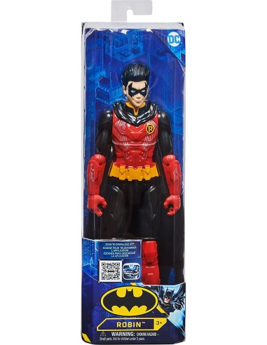 Batman - personaggio Robin con armatura tech - 30 cm HUN20134800 Spin master | Futurartshop.com