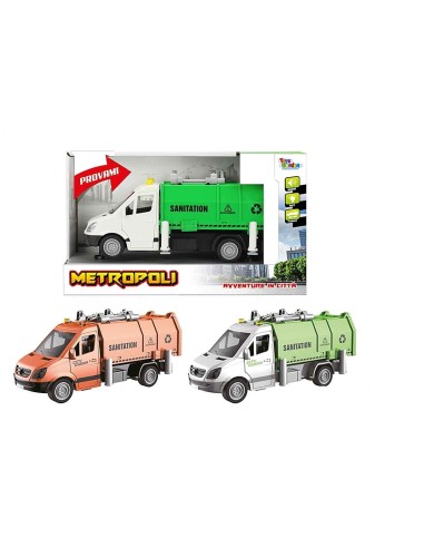 Eco-friendly van with 1: 16 scale lights and sounds - 2 colors TOY27432 Toys Garden | Futurartshop.com
