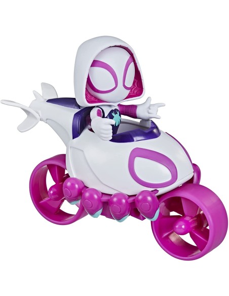 Spide Amaz Amazing Friends-Ghost vehicle motorcycle helicopter HASF1459/F1942 Hasbro | Futurartshop.com