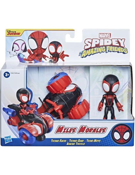 Spide Amaz Amazing Friends-Miles Morales techno racer vehicle HASF1459/F1941 Hasbro | Futurartshop.com