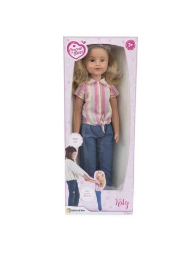 Cuddling and kissing-Kat bambola 80 cm doll-2 models GIOGGI210147 Giochi Preziosi | Futurartshop.com
