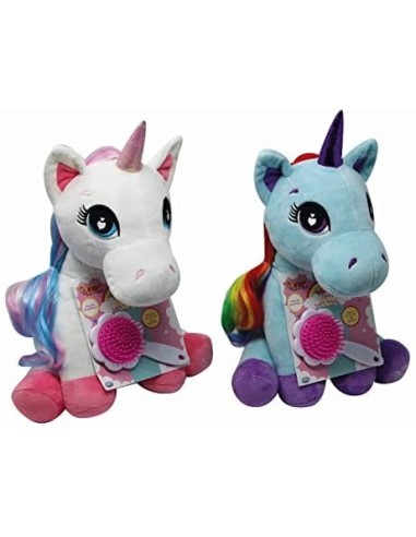 My Vip Baby Unicorno peluche con spazzola - 30 cm 2 colori ODS43306 Ods | Futurartshop.com