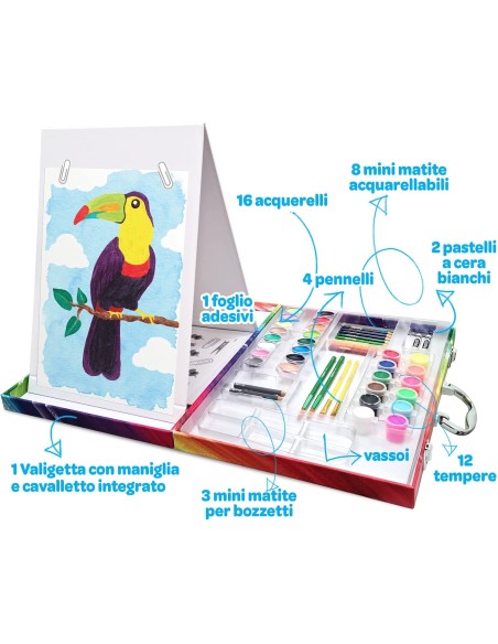 Valigetta Dipingi e Crea con 65 pezzi CRA04-1169 Crayola | Futurartshop.com