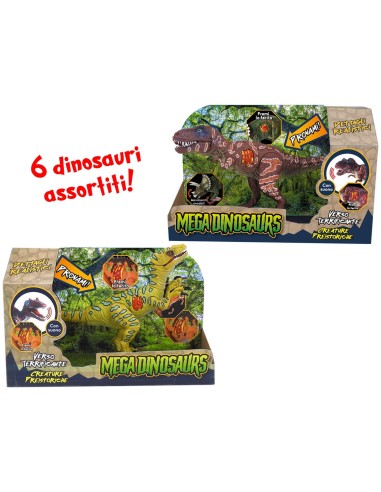 Mega Dinosaurs-dinosaurs from terrifying verse 6 models TOY27504 Toys Garden | Futurartshop.com