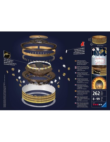 3D puzzle-Coliseum night edition RAV111480 Ravensburger | Futurartshop.com