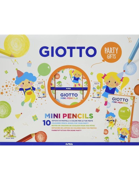 Giotto - part Gi Gift Mini crayons pack of 10 ARVF312000 Fila | Futurartshop.com