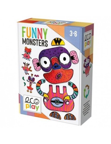 Gioco a incastro Funny Monsters HEAMU28580 Headu | Futurartshop.com