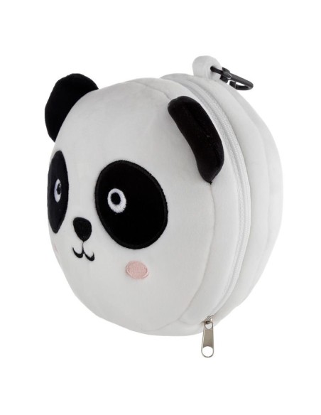 Panda shape travel pillow with eye mask China manufacturer PUCCUSH250 Futurart | Futurartshop.com