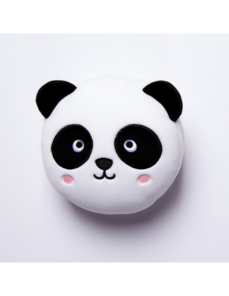 Cuscino da viaggio a forma di panda con maschera per occhi PUCCUSH250 Futurart | Futurartshop.com