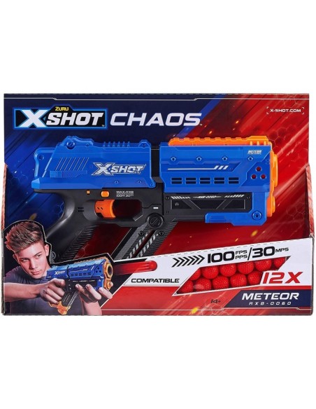 Pistola X- Shot Chaos Meteor RXB - 0060 GIO36282 Zuru | Futurartshop.com