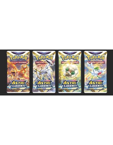 Pokémon - Spada e Scudo Astri Lucenti bustina 10 Carte GAMPK1109 Futurart | Futurartshop.com