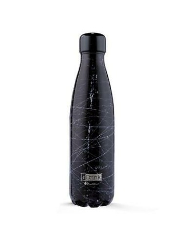 I Drink - Borraccia termica in acciaio colore nero grunge 500 ml TOTID0088 Futurart | Futurartshop.com