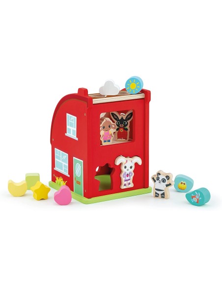 Bing-wooden house with interlocking shapes TRUTUE67000 Trudi | Futurartshop.com
