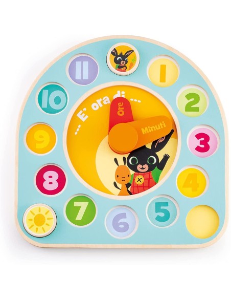 Bing - Il mio primo orologio in legno TRUTUE65000 Trudi | Futurartshop.com