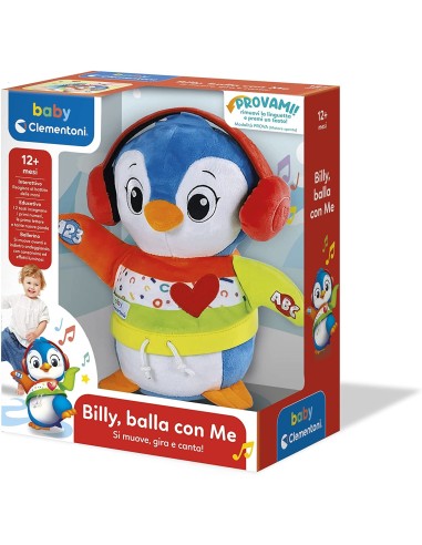 Pinguino Billy balla con me CLE17676 Clementoni | Futurartshop.com