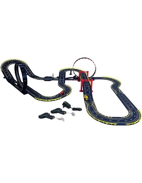 Megaloop F1 electric track with 2 vehicles included GIORDF51869 Giochi Preziosi | Futurartshop.com