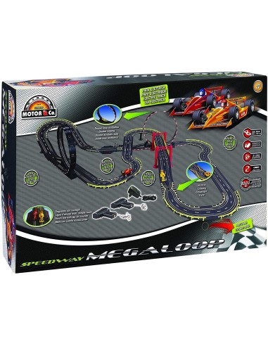Pista elettrica Megaloop F1 con 2 veicoli inclusi GIORDF51869 Giochi Preziosi | Futurartshop.com