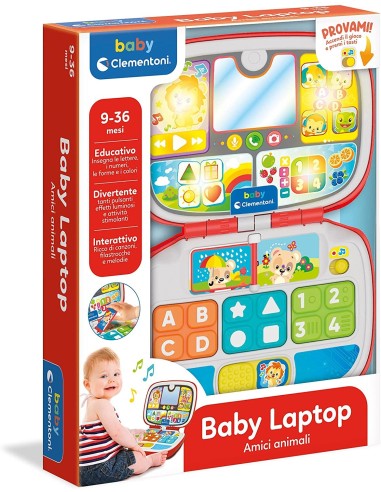 Bab Laptop Interactive Laptop Animal Friends CLE17677 Clementoni | Futurartshop.com
