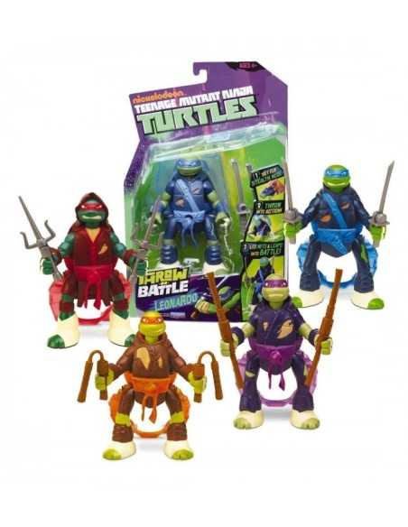 Teenage Mutant Ninja turtles Throw characters Battle GIOGPZ91620 Giochi Preziosi | Futurartshop.com