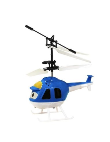 Mini helicopter blue color FICHELI-310BU Futurart | Futurartshop.com