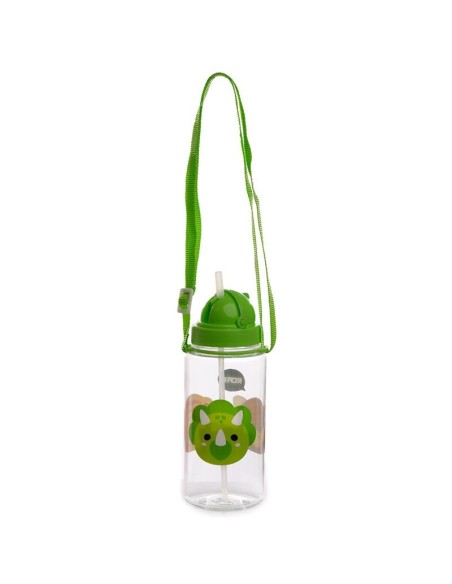 Borraccia con Dinosauri e tracolla regolabile - 450 ml PUCBOT123 Futurart | Futurartshop.com