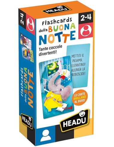 Good Night Flashcards HEAMU24568 Headu | Futurartshop.com