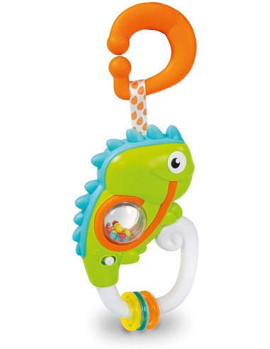 Bab CL Clem-Interactive Chameleon rattle CLE17332 Clementoni | Futurartshop.com