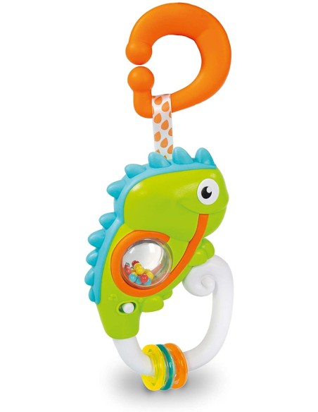 Bab CL Clem-Interactive Chameleon rattle CLE17332 Clementoni | Futurartshop.com