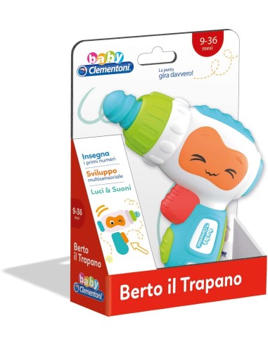 Bab CL Clem-Berto the interactive drill CLE17328 Clementoni | Futurartshop.com