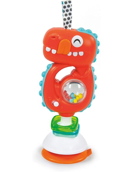 Bab CL Clem-Interactive hungry dinosaur rattle CLE17330 Clementoni | Futurartshop.com