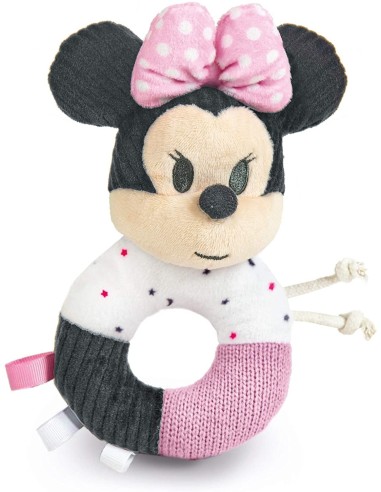 Bab Min Minnie-soft rattle soft ring CLE17338 Clementoni | Futurartshop.com