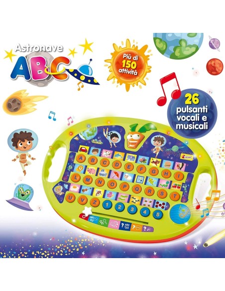 Carrot Starship ABC LIS84012 Lisciani | Futurartshop.com