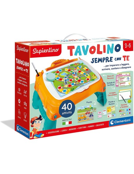 Sapientino-educational table always with you CLE13346 Clementoni | Futurartshop.com