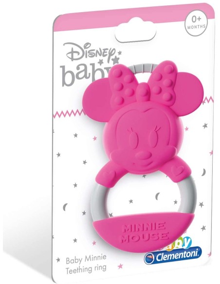 Baby Minnie - Anello dentizione rosa CLE17342 Clementoni | Futurartshop.com