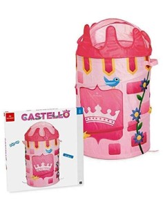 Portagiochi pop up Castello Principessa 43 x 80 cm DAN54001 Dal Negro | Futurartshop.com