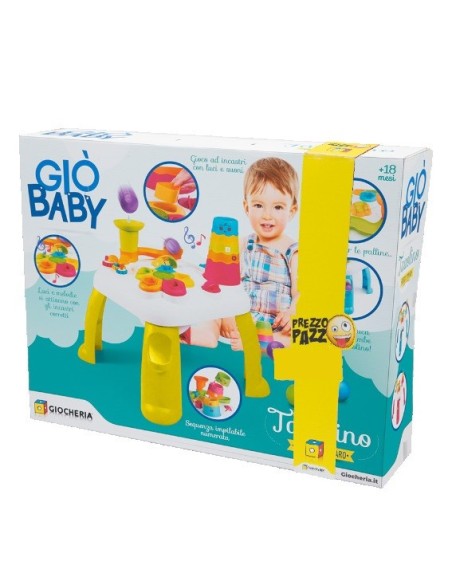 Giò Baby - Tavolino cresco e imparo GIOGGI200142 Giochi Preziosi | Futurartshop.com