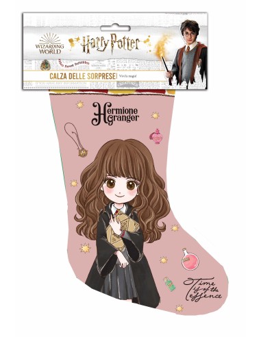 Calza Befana Harry Potter - Personaggio Hermione 2022 CIA26694 Futurart | Futurartshop.com