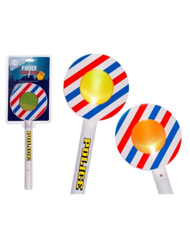 Plastic Police scoop with LED lights China manufacturer OTB63/2580 Out of The Blue | Futurartshop.com