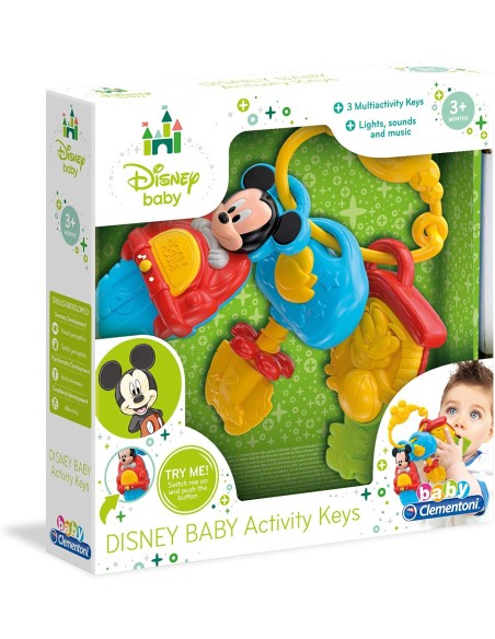 Baby Mickey - Chiavi Attività CLE14832 Clementoni | Futurartshop.com