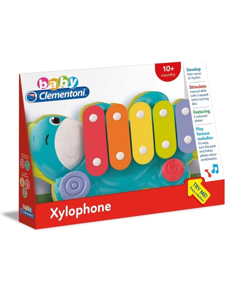 Baby Xylofono Dino CLE17263 Clementoni | Futurartshop.com