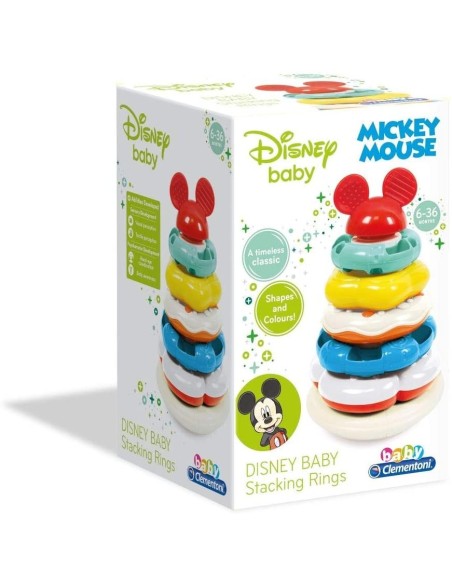 Baby Mickey Anelli impilabili CLE17284 Clementoni | Futurartshop.com