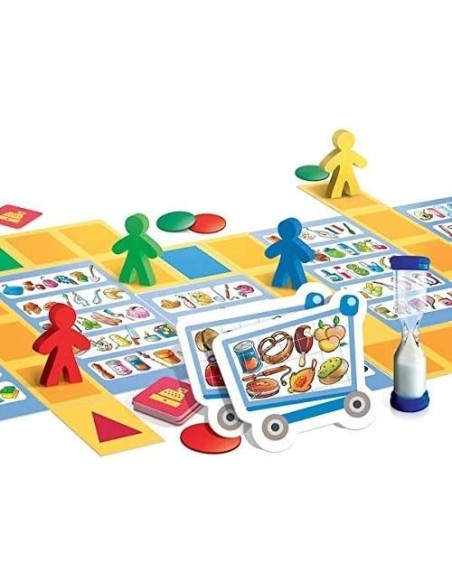 Gioco educativo - Chi è più lesto a far la spesa HEAIT21642 Headu | Futurartshop.com