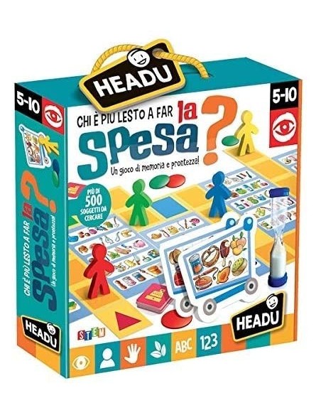 Educational game - who is more eager to shop HEAIT21642 Headu | Futurartshop.com