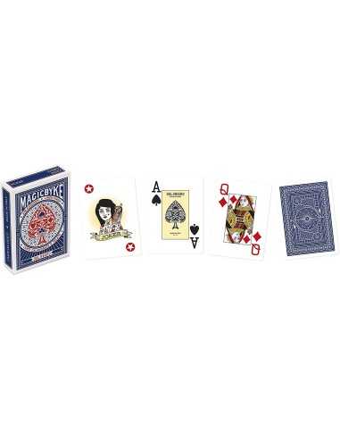 French playing cards-Magic B blu DNG021057 Dal Negro | Futurartshop.com