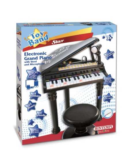 Electric grand piano with legs and stool BIM103000 Bontempi | Futurartshop.com