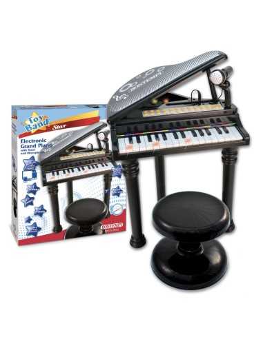 Pianoforte a coda elettrico con gambe e sgabello BIM103000 Bontempi | Futurartshop.com