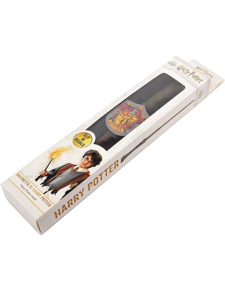 Harry Potter bacchetta con stemma Grifondoro CIA20192 Futurart | Futurartshop.com
